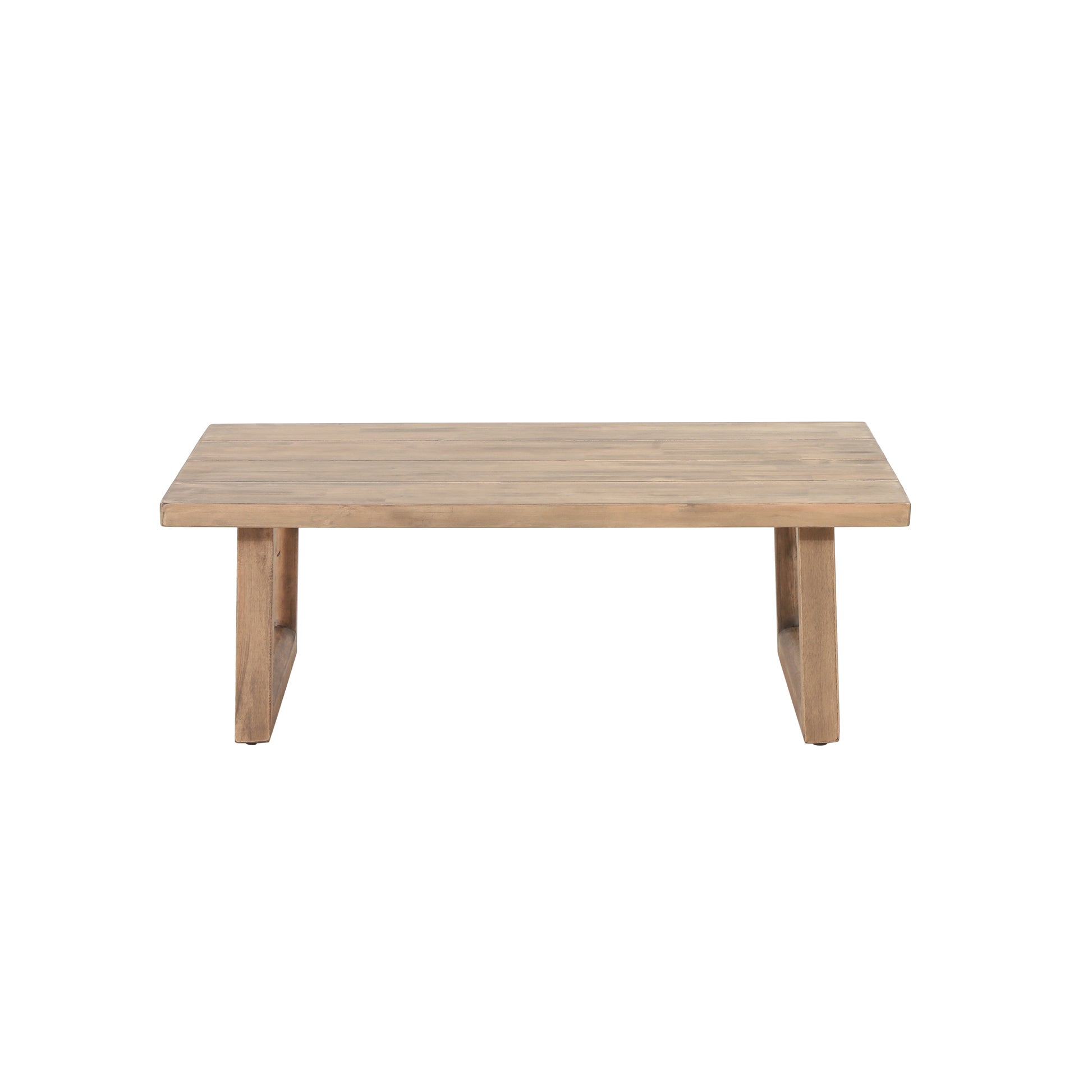 Outdoor Acacia Wood Loveseat and Coffee-Free Shipping - Aurelia Clothing