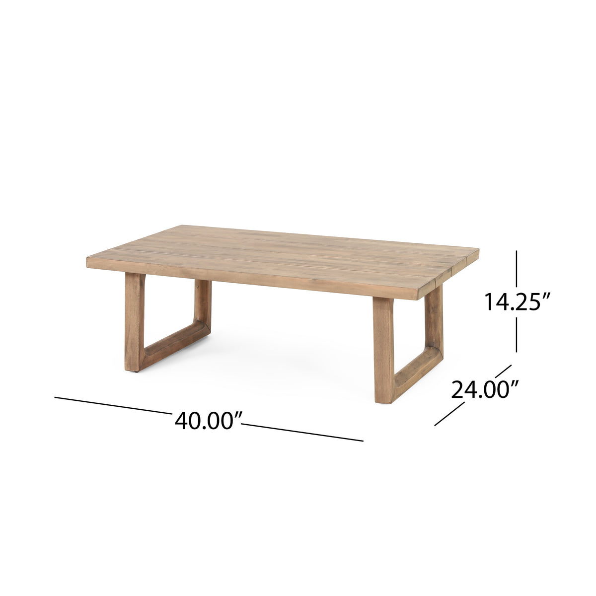 Outdoor Acacia Wood Loveseat and Coffee-Free Shipping - aurelia-clothing-8955