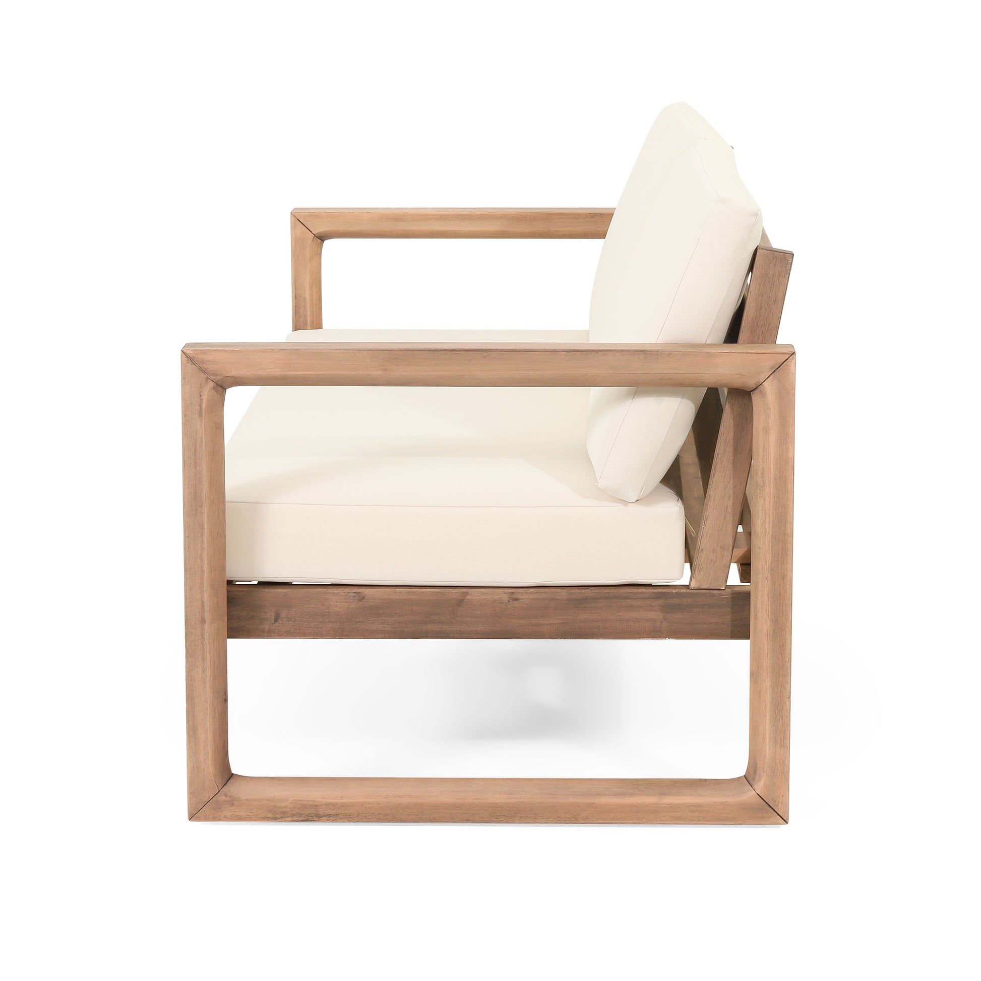 Outdoor Acacia Wood Loveseat and Coffee-Free Shipping - aurelia-clothing-8955