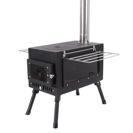 Outdoor Courtyard Firewood Stove Carbon Steel Portable Foldable Wood Camping Stove For Outdoor Tents - Free Shipping - aurelia-clothing-8955