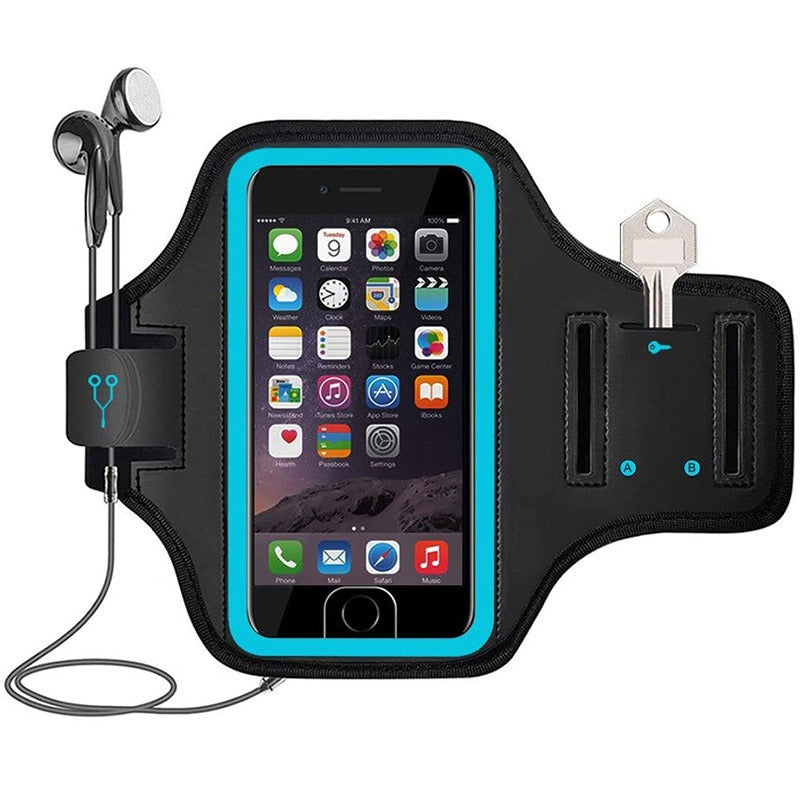 Outdoor Sports Running Mobile Phone Arm Strap iPhone 6 6 7 8plus Fitness Arm Sleeve Mobile Phone Arm Bag - Free Shipping - aurelia-clothing-8955