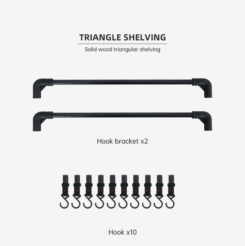 Outdoor camping folding shelf camping car drying rack drying net drying rack storage rack - Free Shipping - aurelia-clothing-8955