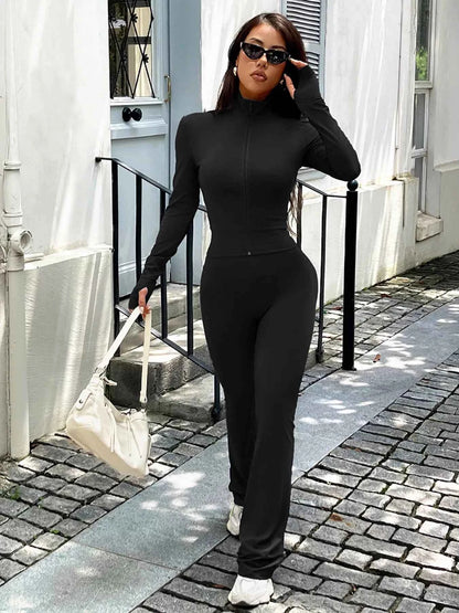 Outerwear and Pants Active Set-Free Shipping - aurelia-clothing-8955