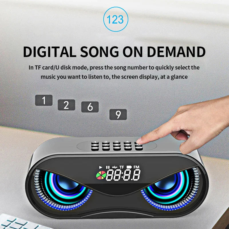 Owl Design Bluetooth Speaker-Free Shipping - aurelia-clothing-8955