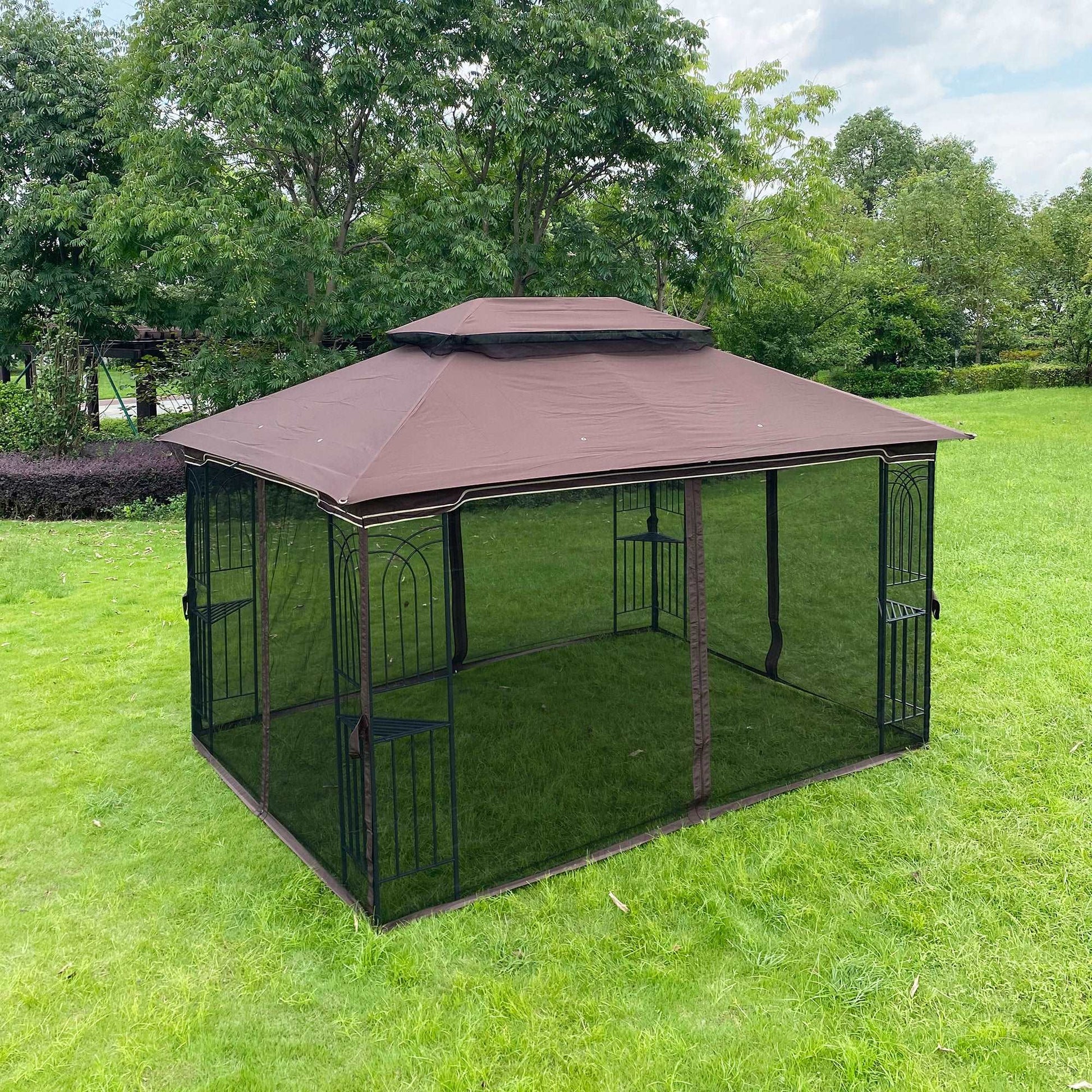 Patio Gazebo Canopy Tent-Free Shipping - aurelia-clothing-8955