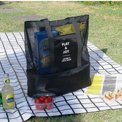 Picnic Cooler Bag Portable Food Beer Cooler Multifunction Hands Baby Diaper Bags Bottles Food Organizer Ice Bag - Free Shipping - aurelia-clothing-8955
