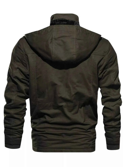 Plus Size Zip Up Lightweight Bomber-Free Shipping - aurelia-clothing-8955