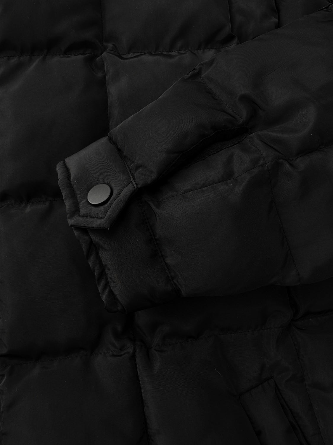 Pocketed Plaid Quilted Zip Up Winter Coat - aurelia-clothing-8955