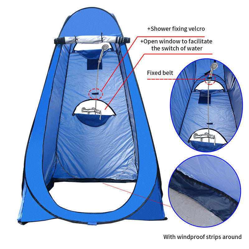 Portable Outdoor Camping Tent Shower Tent Simple Bath Cover Changing Fitting Room Tent Mobile Toilet Fishing Photography Tent - Free Shipping - aurelia-clothing-8955