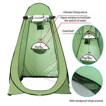 Portable Outdoor Camping Tent Shower Tent Simple Bath Cover Changing Fitting Room Tent Mobile Toilet Fishing Photography Tent - Free Shipping - aurelia-clothing-8955