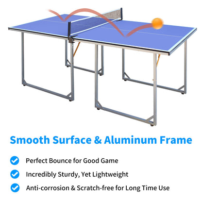 Portable Ping Pong Table-Free Shipping - aurelia-clothing-8955