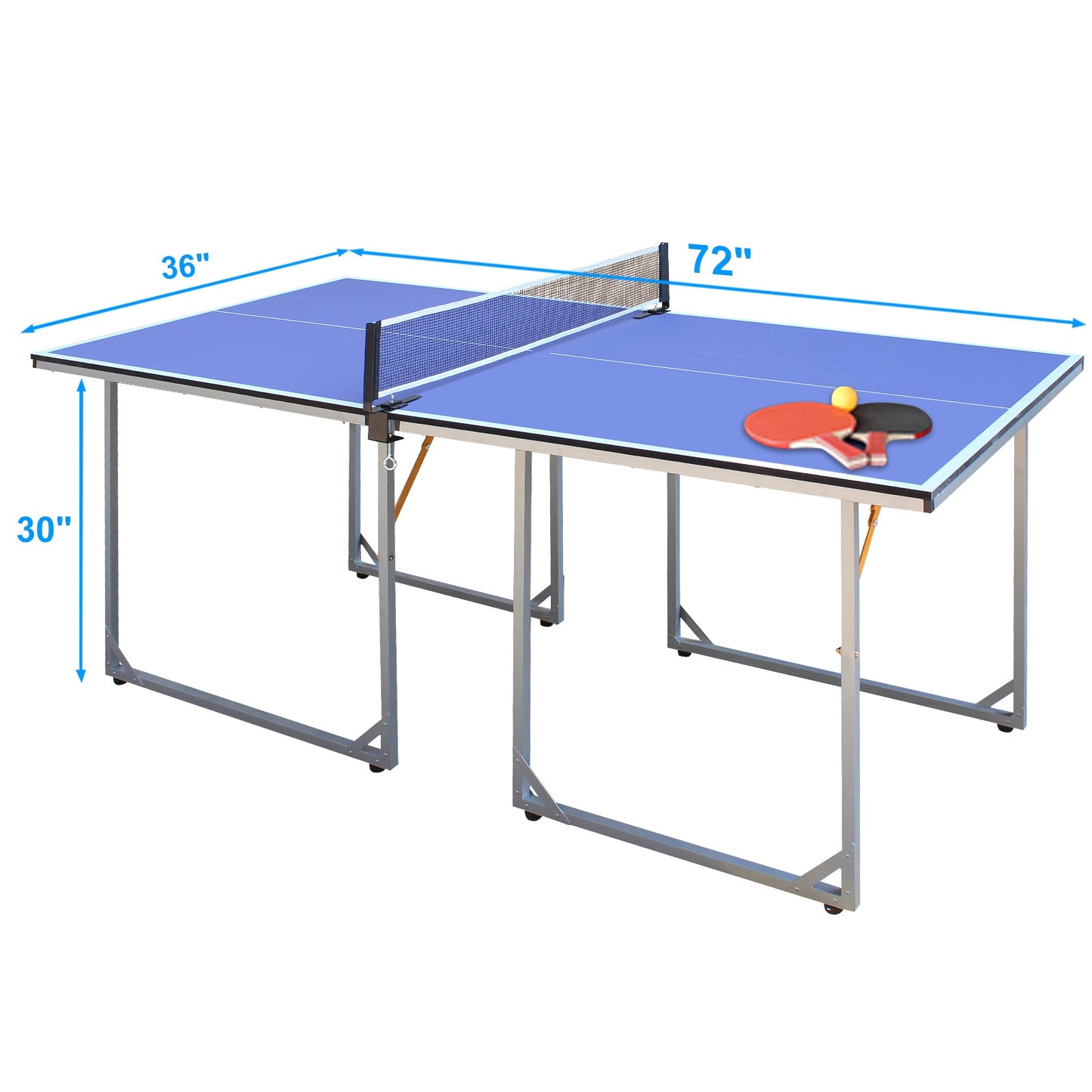Portable Ping Pong Table-Free Shipping - aurelia-clothing-8955