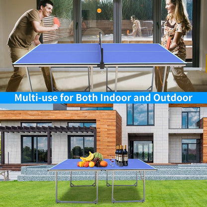 Portable Ping Pong Table-Free Shipping - aurelia-clothing-8955