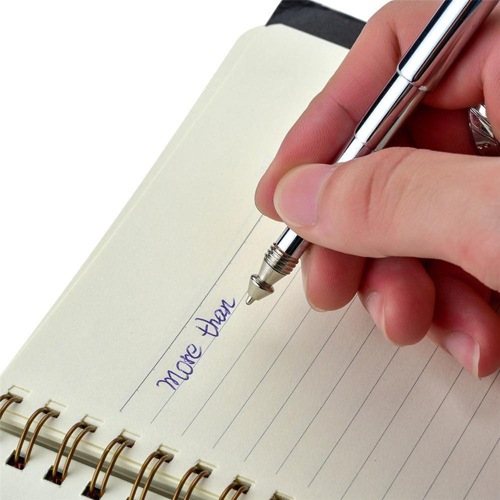 Portable Telescoping tool Pen Metal Key Ring Tool Creative Telescoping Stainless Steel Pen Keychain Ergonomic Ball Point Pen - Free Shipping - aurelia-clothing-8955