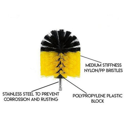 Power Scrubber Brush Set for Bathroom Car | Drill Scrubber Brush - Free Shipping - aurelia-clothing-8955