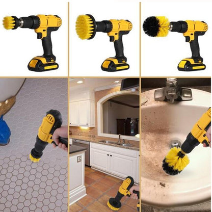 Power Scrubber Brush Set for Bathroom Car | Drill Scrubber Brush - Free Shipping - aurelia-clothing-8955