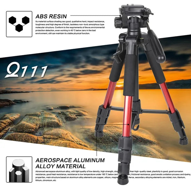 Professional PortableAluminum Camera Tripod-Free Shipping - aurelia-clothing-8955