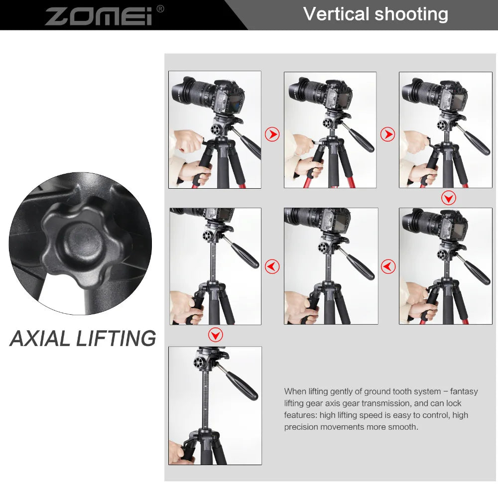 Professional PortableAluminum Camera Tripod-Free Shipping - aurelia-clothing-8955