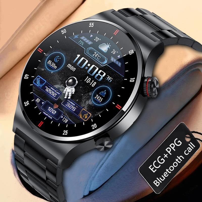 QW33 Smart Watch ECGPPG Music Player Pedometer Bluetooth Call Smart Watch - Free Shipping - aurelia-clothing-8955