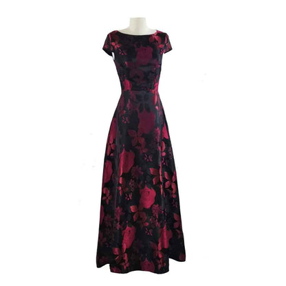 Quality New Womens Summer Long Maxi Dress Causul Elegant Ladies Boho Floral Jacquard Fashion Party Clothing Vestidos - aurelia-clothing-8955