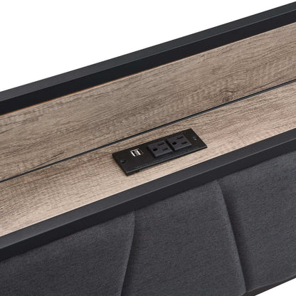 Queen Size Platform Bed Frame-Free Shipping - aurelia-clothing-8955