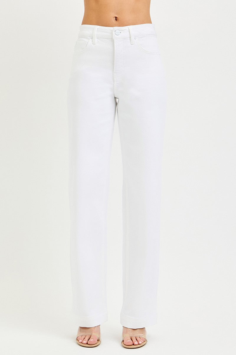 RISEN Full Size High Rise Wide Baggy Pants Plus Size-Free Shippimg - aurelia-clothing-8955