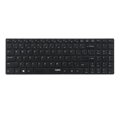 Rapoo 9300P Ultra Thin Metal Optical Wireless Keyboard and Mouse Combos for PC Laptop Gaming Home Keyboard - Free Shipping - aurelia-clothing-8955