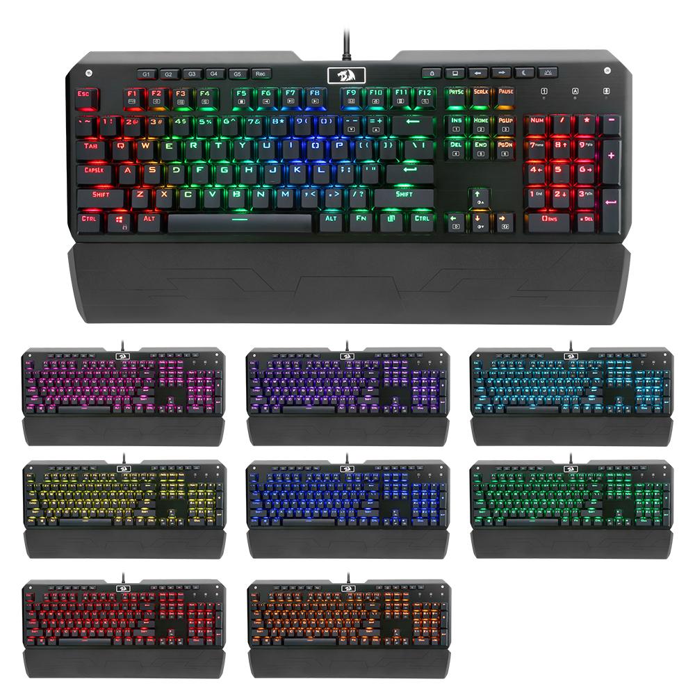 Redragon USB mechanical gaming keyboard - Free Shipping - aurelia-clothing-8955
