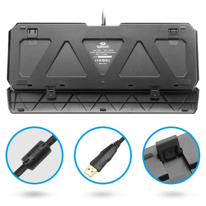 Redragon USB mechanical gaming keyboard - Free Shipping - aurelia-clothing-8955