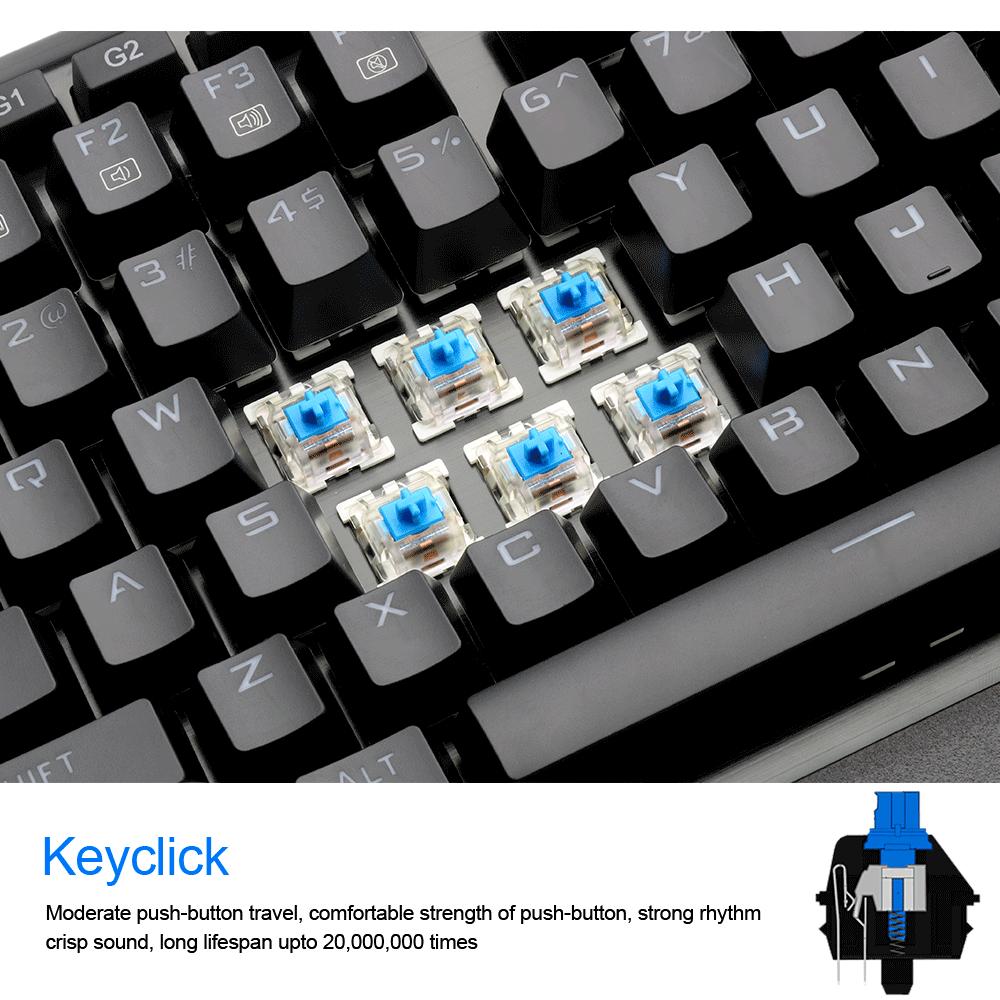 Redragon USB mechanical gaming keyboard - Free Shipping - aurelia-clothing-8955