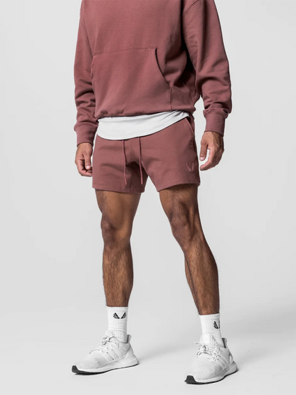 Retro loose training running  versatile shorts - Free Shipping - aurelia-clothing-8955
