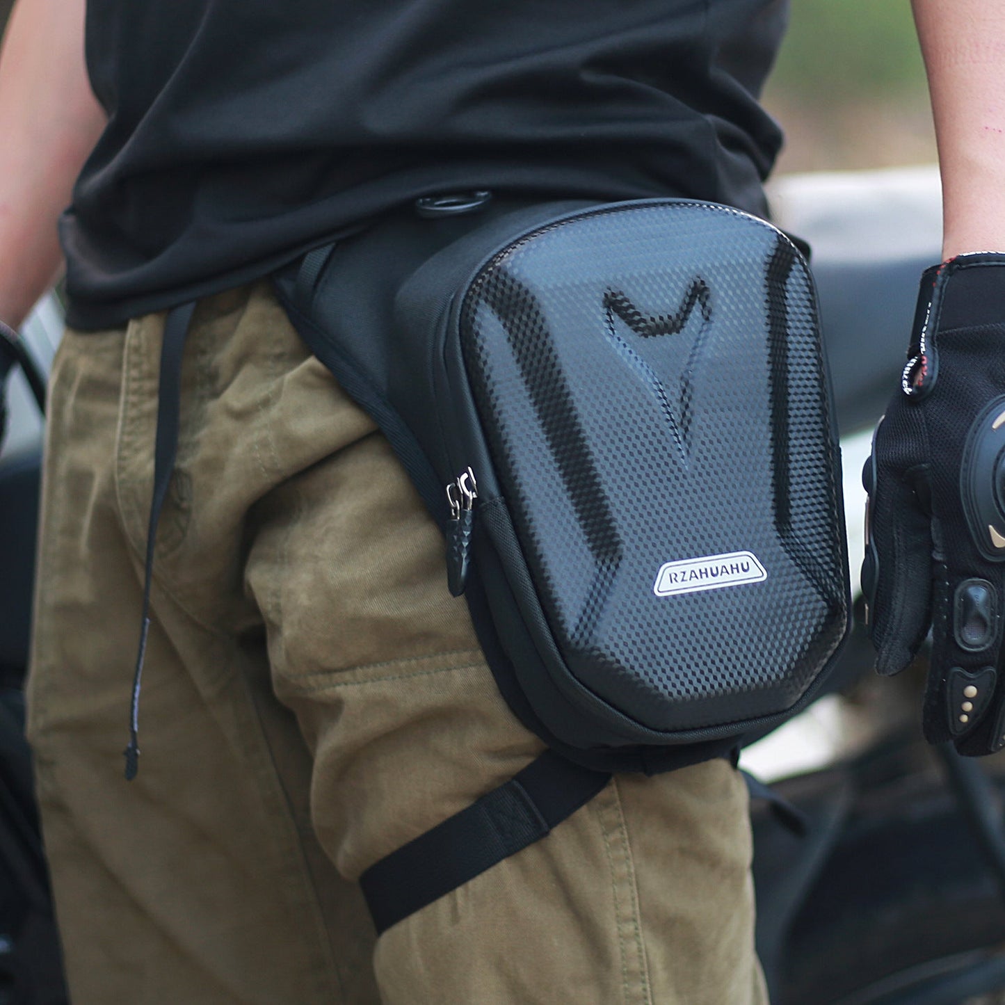 Rider Motorcycle Leg Bag Riding Bag Motorcycle Messenger Bag Mens Waist Bag Delivery Cross Bag Riding Backpack Waterproof - Free Shipping - aurelia-clothing-8955