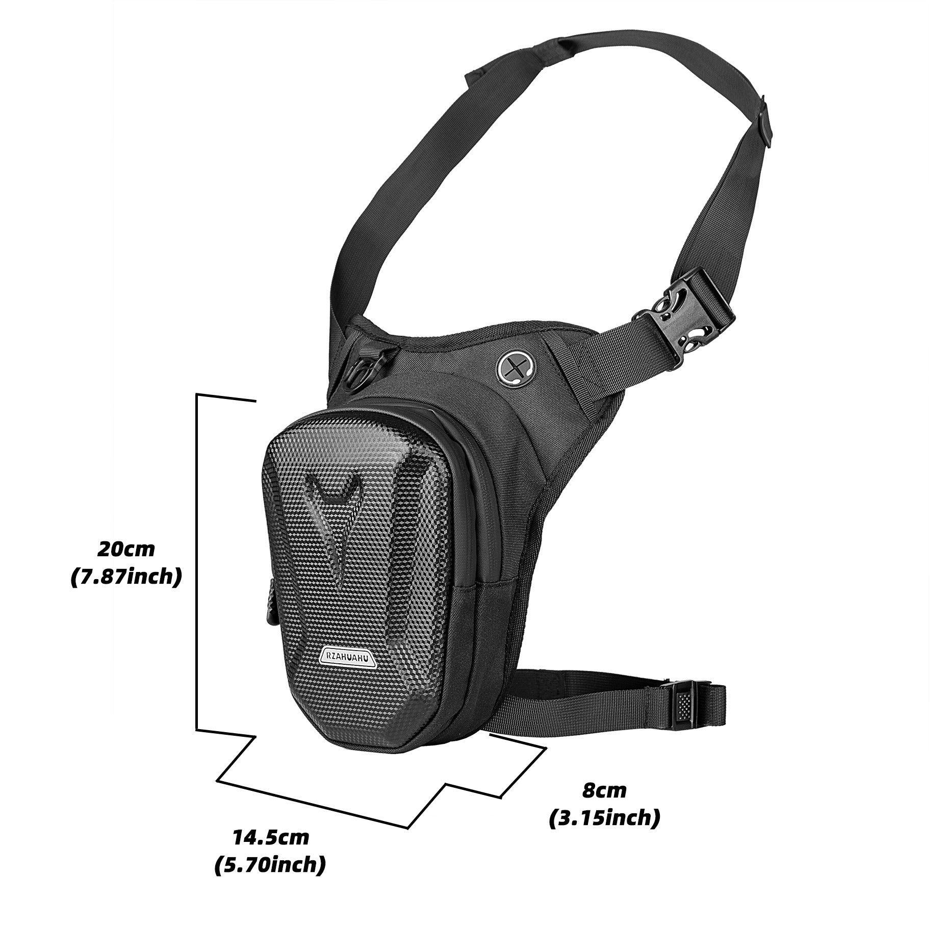 Rider Motorcycle Leg Bag Riding Bag Motorcycle Messenger Bag Mens Waist Bag Delivery Cross Bag Riding Backpack Waterproof - Free Shipping - aurelia-clothing-8955