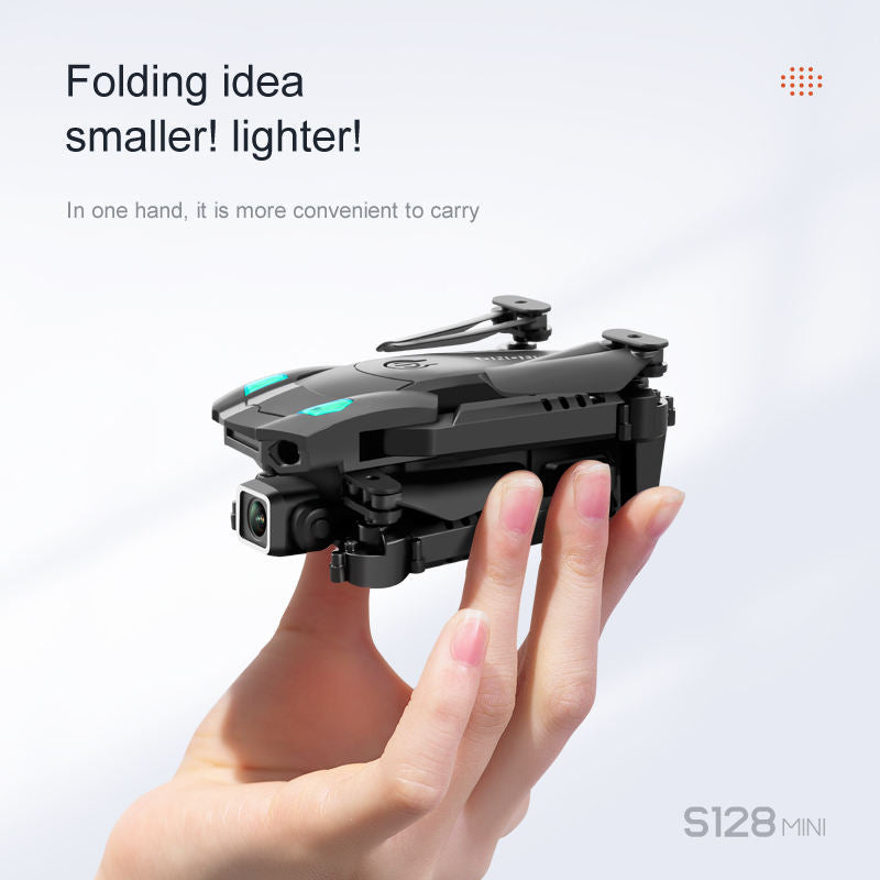 S128 Three-Sided Obstacle Avoidance Drone 4K Dual Camera HD Aerial Photography Quadcopter Mini Fixed Height Remote Control Aircraft - Free Shipping - aurelia-clothing-8955