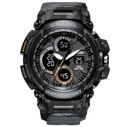 SMAEL 1708B Sport Watches Waterproof Men Watch LED Digital Watch Military Male Clock Relogio Masculino erkek kol saati Men Watch - Free Shipping - aurelia-clothing-8955