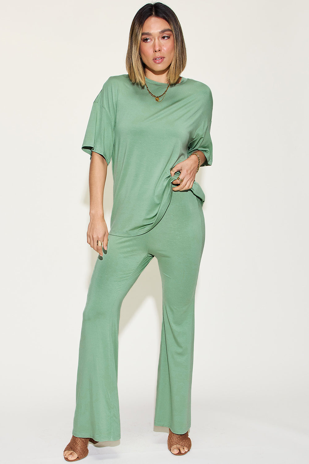 Shirt and Pants Set- Free Shipping - aurelia-clothing-8955