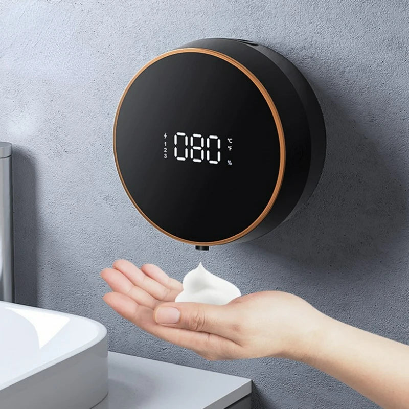 Soap Dispenser Touchless Automatic USB Liquid Foam Machine Wall-mounted Infrared Induction Hand Washer Sanitizer Tool - Free Shipping - aurelia-clothing-8955