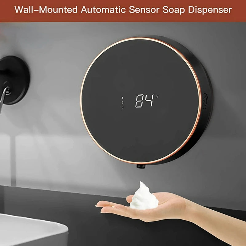Soap Dispenser Touchless Automatic USB Liquid Foam Machine Wall-mounted Infrared Induction Hand Washer Sanitizer Tool - Free Shipping - aurelia-clothing-8955