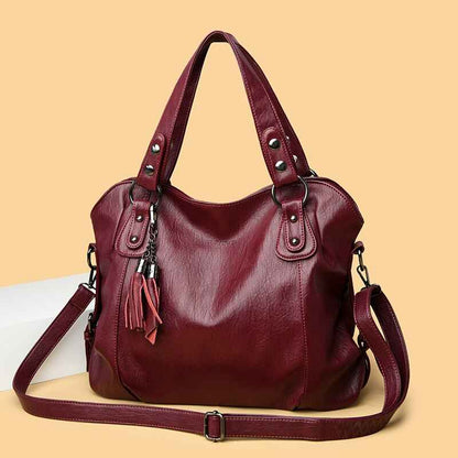 Soft Leather Luxury Handbags-Free Shipping - aurelia-clothing-8955