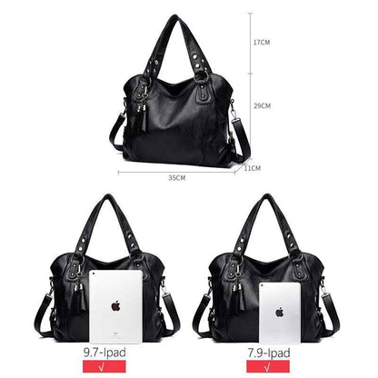 Soft Leather Luxury Handbags-Free Shipping - aurelia-clothing-8955