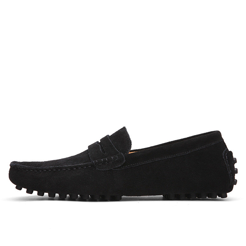 Soft Moccasins Men Loafers High Quality Genuine Leather Shoes Men Flats Driving Shoes - Free Shipping - aurelia-clothing-8955