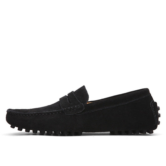 Soft Moccasins Men Loafers High Quality Genuine Leather Shoes Men Flats Driving Shoes - Free Shipping - aurelia-clothing-8955