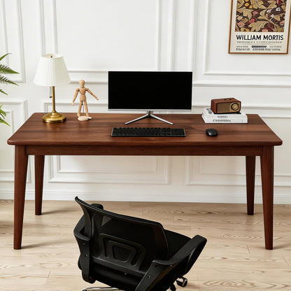 Solid Wooden Desk,63 x 19.7 Inch Desks-Free Shipping - aurelia-clothing-8955