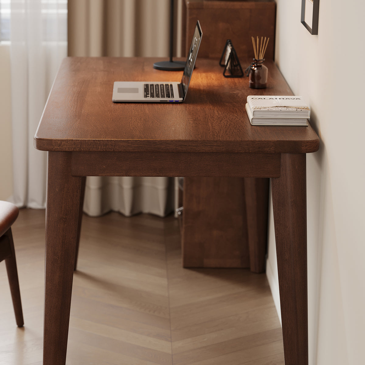 Solid Wooden Desk,63 x 19.7 Inch Desks-Free Shipping - aurelia-clothing-8955