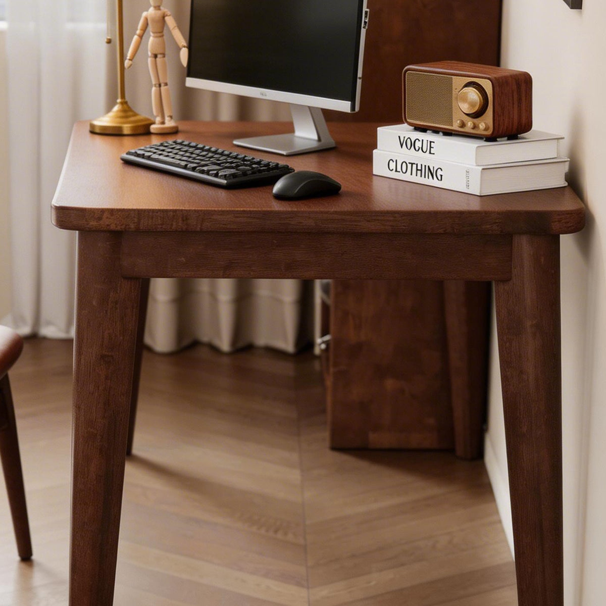 Solid Wooden Desk,63 x 19.7 Inch Desks-Free Shipping - aurelia-clothing-8955