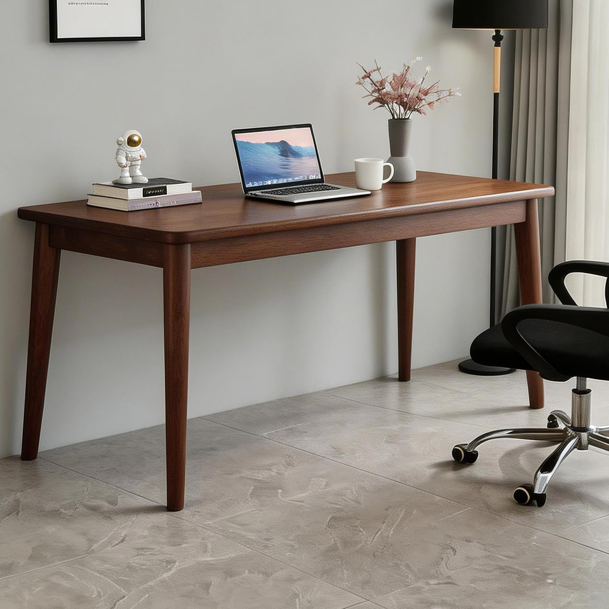 Solid Wooden Desk,63 x 19.7 Inch Desks-Free Shipping - aurelia-clothing-8955