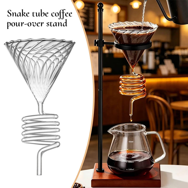Spiral Cooling Pour-Over Coffee Filter Holder-Free Shipping - aurelia-clothing-8955