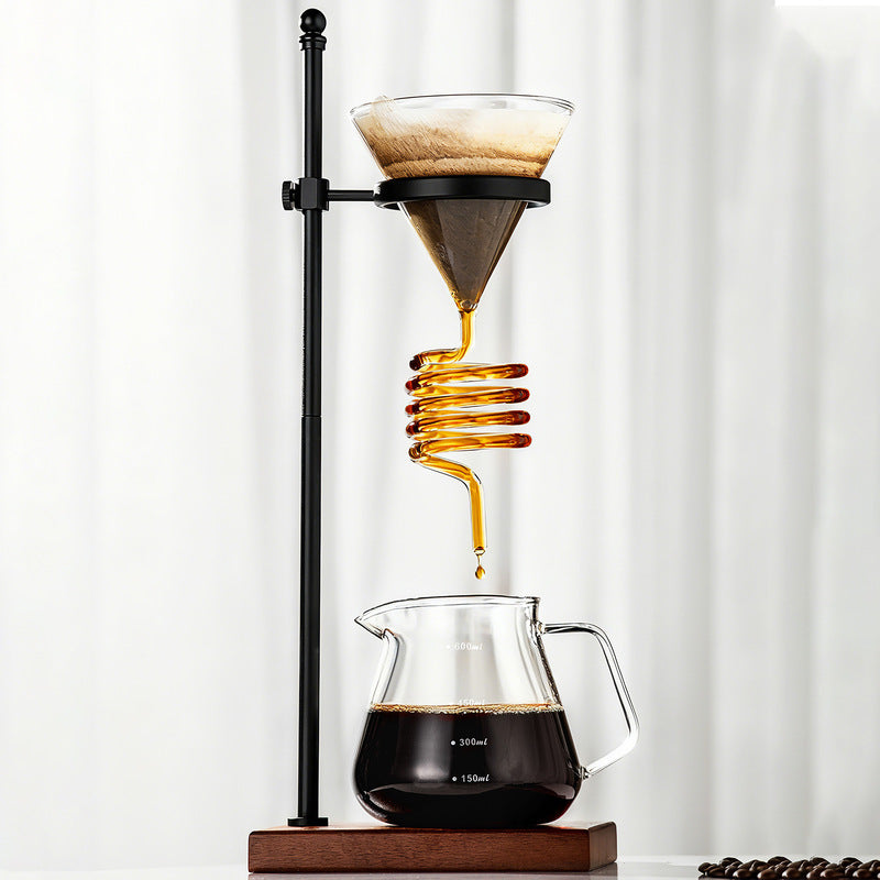 Spiral Cooling Pour-Over Coffee Filter Holder-Free Shipping - aurelia-clothing-8955