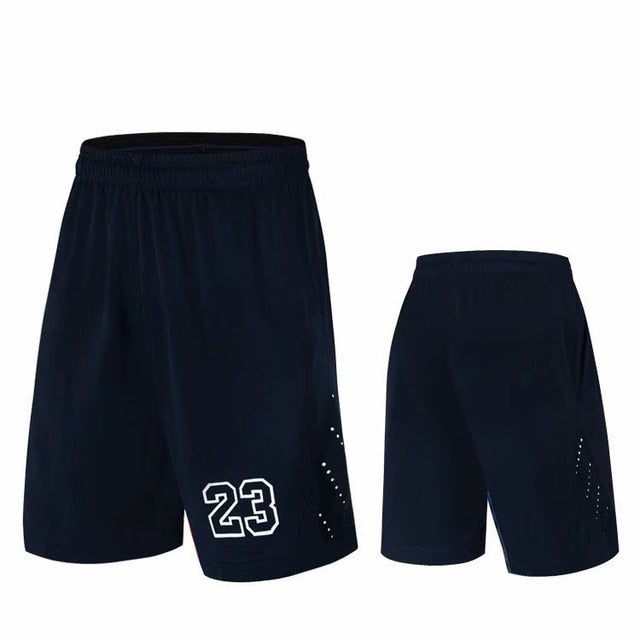 Sport Athletic USA NO.23 Basketball Shorts Training Men Active Shorts Loose Pockets - Free Shipping - aurelia-clothing-8955
