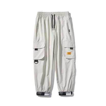 Streetwear Black Pants Women Korean Style Elastic Waist Sweatpants Baggy Pants Summer Autumn Hip Hop Harajuku Trousers Women - aurelia-clothing-8955